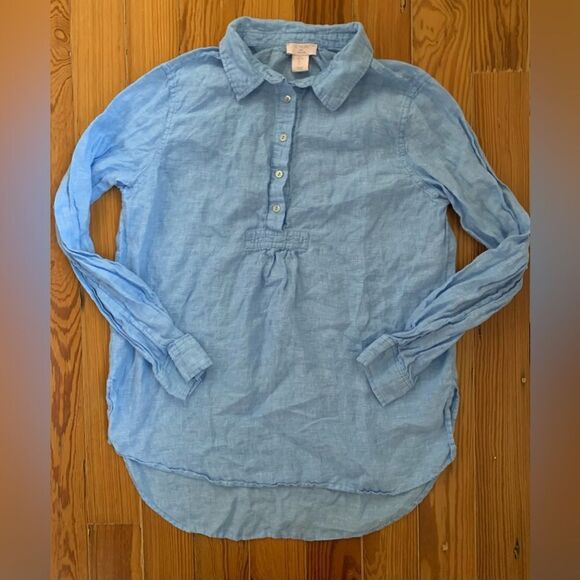 St. Tropez Linen Shirt - Picture 1 of 6